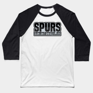 San Antonio Spurs 02 Baseball T-Shirt